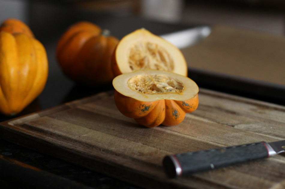 gluten free vegan butternut squash with pumpkin seeds
