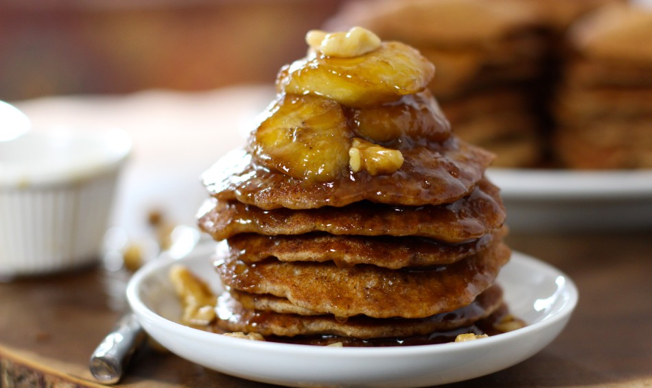 vegan banana walnut pancakes-from-jessicas-kitchen